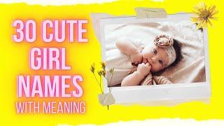 The Most Cute Unique Baby Girl Names You Will Want To Hear