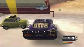 Cars Mater-National PS2 - Doc and the Law's Race N' Chase Levels 4-6 (PCSX2)