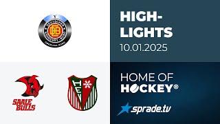 10.01.2025 - Highlights - Saale Bulls Halle vs. Herne Miners