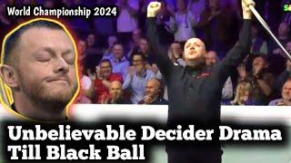 The Most Dramatic Decider frame in World Championship 2024 - John Higgins vs Mark Allen