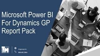 Report Pack for Power BI  Webinar Demo 3-17-2020