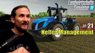 LS22 Helfer - Erstes Mal LS22 # 21 - Helfer im Einsatz für Aufträge, Helfer Management