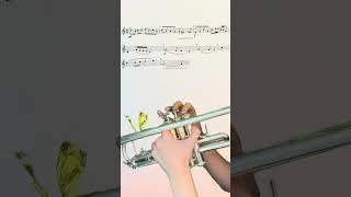 District Atude Trumpet Cover  #trumpet #sheetmusic #playalong