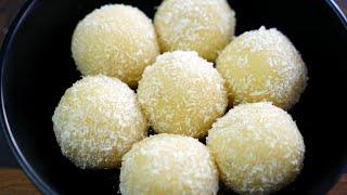 Nariyal Ladoo Recipe | 10 मिनट में बनाएं हलवाई जैसे नारियल लड्डू | Instant Coconut Laddu