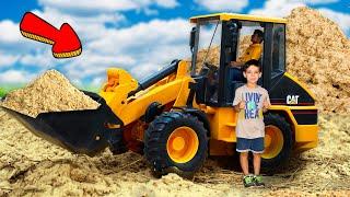 Tractor Loader Broken Down and Other Funny Stories about Trucks Bruder - COMPILATION | Toys 2 Boys