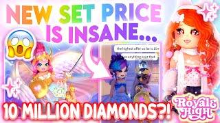 The New VALKYRIE SET Price Is INSANE.. 10 MILLION DIAMONDS?! More Update Out | Royale High Roblox