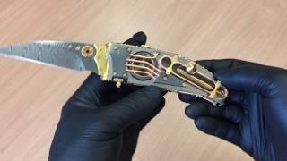 Steampunk knife Eagle action video