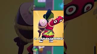 YENİ GELEN KARAKTERLER! #shorts #supercell #brawlstars #brawlpass #brawl