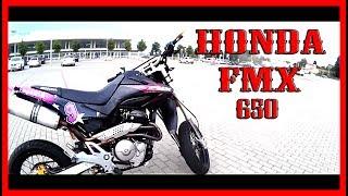 Обзор HONDA FMX 650 /review SuperMoto / Motard