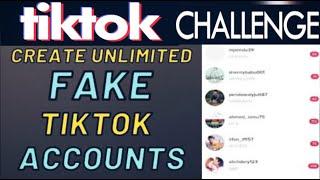 Tiktok unlimited account for vote challenge tik tok unlimited fake account kaise banaye | 2024