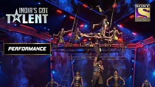 इस Group ने करके दिखाए Incredible Stunts | India's Got Talent | Kirron K, Shilpa S, Badshah, Manoj M