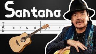 Europa - Santana Guitar Tabs, Guitar Tutorial, Guitar Lesson (SOLO)