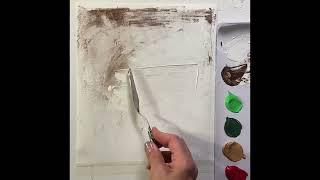 Acrylic Painting Tutorial Autumn Trees Painting 