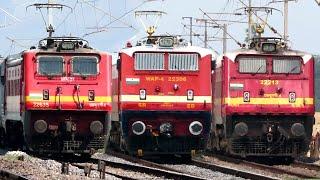 HAPPY BIRTHDAY WAP-4 | 4 Years of GopiRailworld | ReD Hot WAP-4 Monsters | Indian Railways