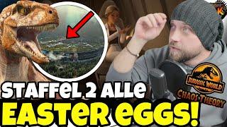 Alle Easter Eggs & Referenzen in Jurassic World Chaos Theory Staffel 2 | @JurassicOutpost #reaction