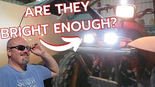 Bright Amazon ATV Headlights That Easily Bolt On? Lighting Upgrade Time!