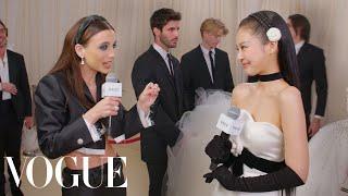 Blackpink’s Jennie Kim on Attending Her First Met Gala | Met Gala 2023 With Emma Chamberlain