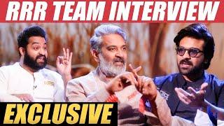 Super Fun Interview With Rajamouli, Jr NTR, Ram Charan | RRR