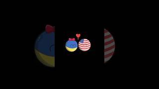 Usa in love|Countryball #mapper #geography #map