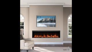 LegendFlame® Austin 72 Inches Wall Mount Electric Fireplace (EF289A)