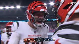 Joe Burrow opens up the scoring via a 47-yard rush on SNF