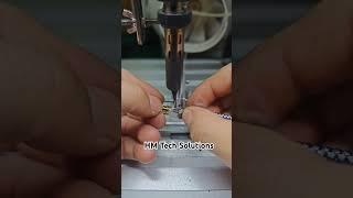 smart phone jack pin soldering on automatic plant // smd parts soldering and de soldering #trending