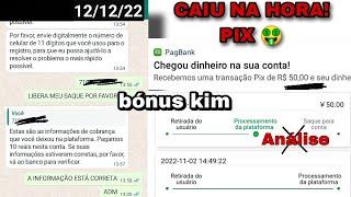Como SACAR NA Plataforma Bonus.kim + Prova de pagamento