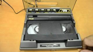 Video Cassette Rewinder VHS VHSC how to rewind the cassettes