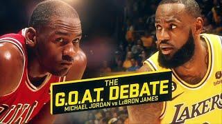 The NBA GOAT Debate  Michael Jordan vs. LeBron James | #Greeny