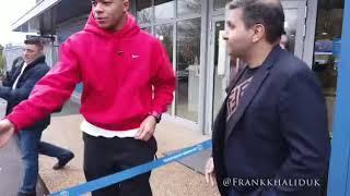 Kylian Mbappe meets Frank Khalid