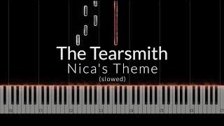 The Tearsmith - Nica's Theme (slowed) Piano Tutorial