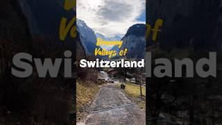 Unforgettable Swiss Walk: Wengen to Lauterbrunnen in Stunning Detail #shorts #switzerland