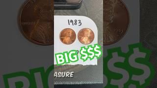 Check All 1983 Pennies - Valuable Copper Pennies