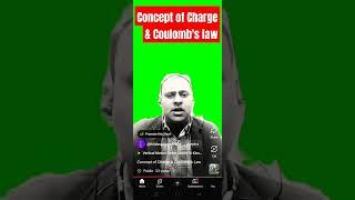 Concept of Charge & Coulomb's law #differentiationjee #engineering #differentiation #education