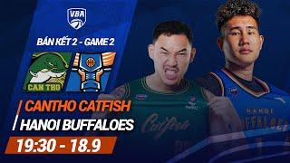  Playoff 2 - G2: Cantho Catfish - Hanoi Buffaloes | Giải bóng rổ chuyên nghiệp Việt Nam - VBA 2024