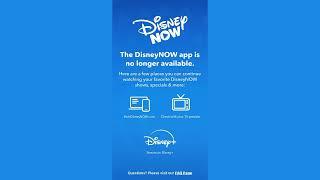 The Disneynow app is no longer available