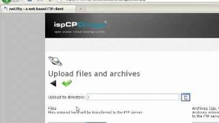 WEB-SET.COM: How to use upload a File with the Web FTP