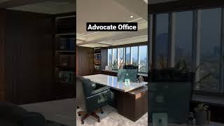 Advocate Office Interior #shorts #Office #interior