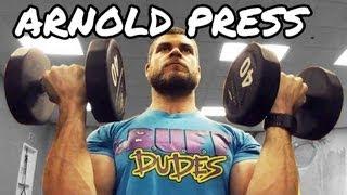 Arnold Press - Shoulder Exercise - Proper Form Tutorial