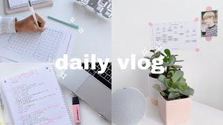 My daily life - 3 languages, college & youtube | lockdown study vlog