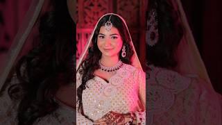 Chand Si chamak Sitaron si Tim tim Aanchal me Samete Hue Pyari Si Dulhan #ytshorts #fyp #bride #1k