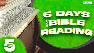 Day 5, Part 1, 6 Days Whole Bible Reading || KIRUBASANAM THICKANAMCODE || Holy Land TV LIVE || #live