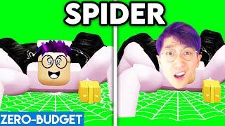 SPIDER WITH ZERO BUDGET! (ROBLOX SPIDER PARODY BY LANKYBOX!)