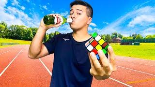 Rubik's Cube Beer Mile Challenge! (Drunk Cubing Ep. 4)