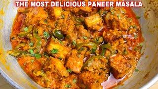 Super Tasty Paneer Bhuna Dhaba Style RecipeSpicy Paneer Gravy | Paneer Bhuna Masala Recipe