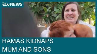 'The worst nightmare': Families plea for lives of children kidnapped by Hamas | ITV News