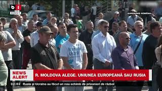 REPUBLICA MOLDOVA ÎȘI ALEGE VIITORUL ASTĂZI. MAIA SANDU FAVORITĂ_Știri B1TV_20 oct. 2024