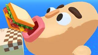 Sandwich Runner - Gameplay Walkthrough - All Levels (IOS, Android)