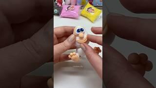 Лепим Бубу  #лепка #чтослепить #воздушныйпластилин #творчество #clay #diy #буба