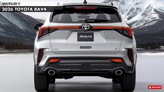 All New 2026 Toyota RAV4 Unveiled - Visual and powerful appeal